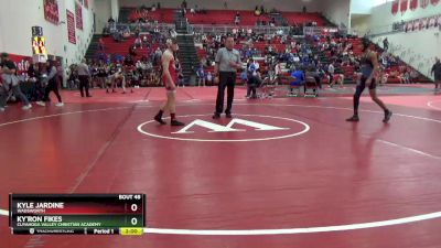 120 lbs Round 2 - Kyle Jardine, Wadsworth vs Ky`Ron Fikes, Cuyahoga Valley Christian Academy