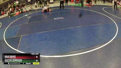 59 lbs Cons. Semi - Easton Robinson, Legends Of Gold Las Vegas vs Axle Reary, Uintah Wrestling