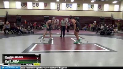 182 lbs Quarterfinal - Grant Helmle, Xavier, Cedar Rapids vs Brandon Simunek, Harrisburg