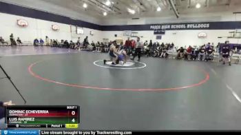 285 lbs Round 1 (4 Team) - Luis Ramirez, Chiawana vs Dominic Echeverria, Hermiston