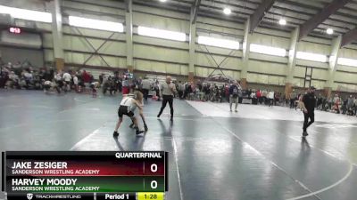 70 lbs Quarterfinal - Harvey Moody, Sanderson Wrestling Academy vs Jake Zesiger, Sanderson Wrestling Academy