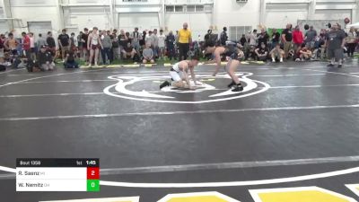 132-E lbs Semifinal - Ricardo Saenz, MI vs Wyatt Nemitz, OH