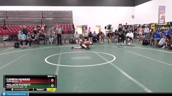 129 lbs Round 2 (8 Team) - Camryn Howard, Team Revival vs Malachi Puckett, Minions Black (GA)