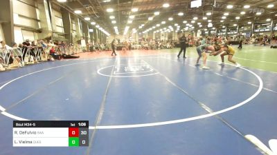 145 lbs Rr Rnd 2 - Richie DeFulvio, SWA vs Lonzy Vielma, Quest School Of Wrestling