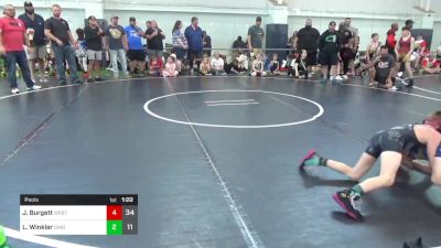 80 lbs Pools - Joel Burgett, West Virginia Wild vs Logan Winkler, Ohio Gold