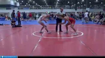 175 lbs Semis (4 Team) - Ethan Merullo, GREAT NECK WRESTLING CLUB - GOLD vs Toby Schoffstall, RAW POWER