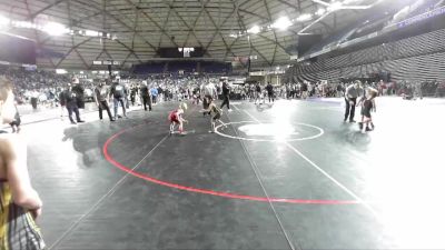 49 lbs Cons. Round 2 - Henry DeBeaumont, Moses Lake Wrestling Club vs Michael Ramirez, Fife Thunder Wrestling