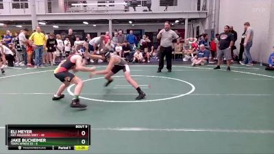 88 lbs Round 3 (8 Team) - Eli Meyer, Mat Assassins Grey vs Jake Bucheimer, Terps Xpress ES