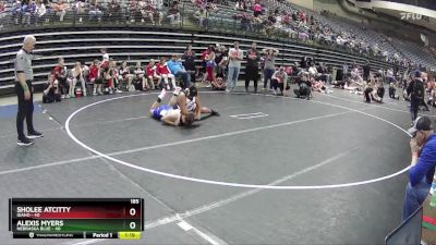 185 lbs Round 4 (6 Team) - Alexis Myers, Nebraska Blue vs Sholee Atcitty, Idaho