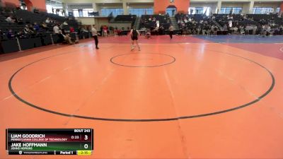 157 lbs Cons. Round 4 - Jake Hoffmann, Johns Hopkins vs Liam Goodrich, Pennsylvania College Of Technology