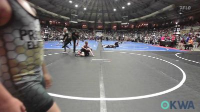 90 lbs Round Of 16 - Whitacre Quillman, Jenks Trojan Wrestling Club vs Slayden Hunt, Prodigy Elite