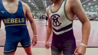 145 lbs Rr Rnd 2 - Dom Moyer, D2 Ducks vs Joe Regalbuto, Purple Platoon