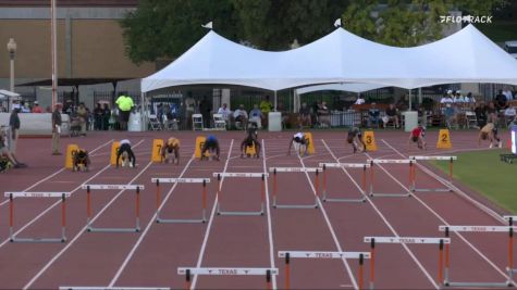 High School Boys' 300m Hurdles Class 5A, Finals 1
