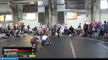 110 lbs Round 2 (8 Team) - Grayson Fuchs, POWA vs Nolan Savage, PA Alliance Black