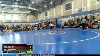 275 lbs Round 3 (4 Team) - Kias Elayyan, Crown Point vs Jackson Apple, Noblesville