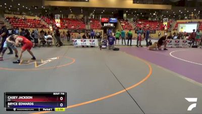 145 lbs Cons. Round 5 - Casey Jackson, CA vs Bryce Edwards, IL