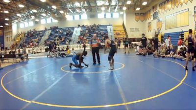 132 lbs Quarters & Wb (16 Team) - Emanuel Verneus, Heritage Wrestling Club vs Aidan Benson, Bomb Squad