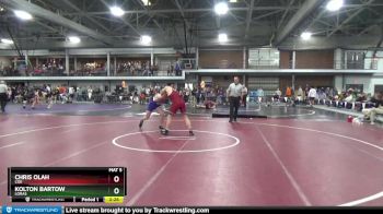 174 lbs Cons. Round 1 - Chris Olah, Coe vs Kolton Bartow, Loras
