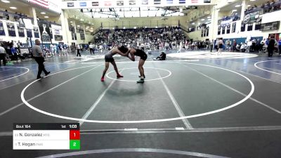 172 lbs Round Of 32 - Nicolas Gonzalez, Mt. Olive vs Talan Hogan, Pennridge