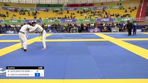 RÉNNERY DOS SANTOS BOMFIM vs GIANFRANCO ONETO HERNÁNDEZ 2024 Brasileiro Jiu-Jitsu IBJJF