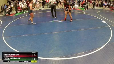 Round 2 - Myrtie Faletau, American Fork vs Tevia Nau Rarick, WESTLAKE