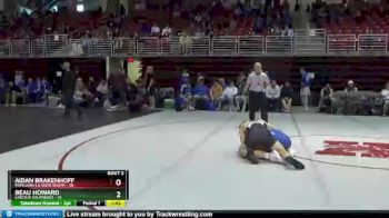 145 lbs Round 3 (3 Team) - Beau Howard, Lincoln Southeast vs Aidan Brakenhoff, Papillion-La Vista South