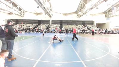 111 lbs Rr Rnd 5 - Mateo Gonzales, Roundtree Wrestling Academy Black vs Daniel Evans, Revival Orange