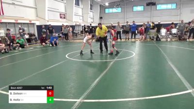 60-J lbs Round Of 16 - Braylon Dotson, WV vs Braxton Holtz, OH