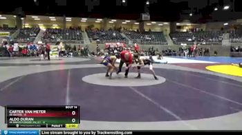 113 lbs Round 5 (6 Team) - Aldo Duran, 4A Baker/Powder Valley vs Carter Van Meter, 4A Sisters