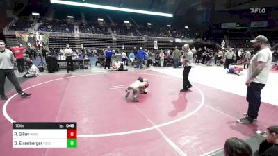 70 lbs Final - Roland Gilley, Windy City WC vs Daven Eixenberger, Touch Of Gold WC