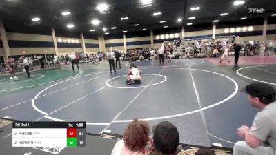 138 lbs Rr Rnd 1 - Julian Macias, Grindhouse WC vs Jonathon Romero, Wyoming Underground