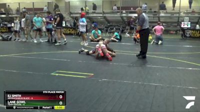 90 lbs Finals (8 Team) - Ej Smith, Untouchables Black vs Lane Gowl, Team Gotcha