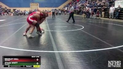 2 - 190 lbs Cons. Round 2 - Ethan Whitt, Marion vs Bradley Hall, Arcadia