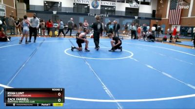 112-125 lbs Round 2 - Ryan Lunt, Ben Lomond Wrestling vs Zack Farrell, Northside Wrestling Club