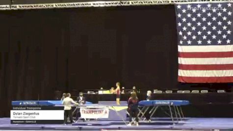 Dylan Ziegenfus - Individual Trampoline, Tornado Sport Club - 2021 USA Gymnastics Championships