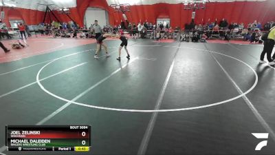 97 lbs Quarterfinal - Michael Daleiden, Ringers Wrestling Club vs Joel Zelinski, Wisconsin