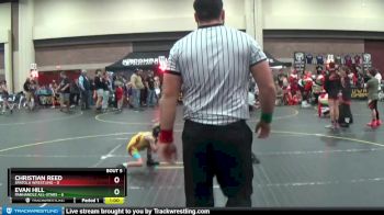 44 lbs Round 3 (4 Team) - Christian Reed, Spatola Wrestling vs Evan Hill, Panhandle All-Stars