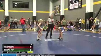58 lbs Round 4 (12 Team) - Kinsley Rife, Missouri Gold vs Zeta Fidone, Grit And Grace