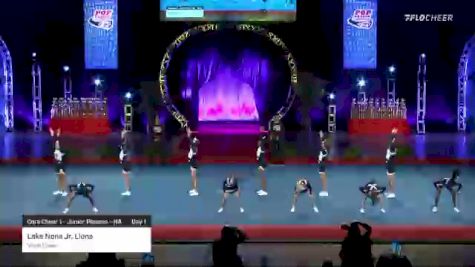 Lake Nona Jr. Lions - Youth Cheer [2021 Core Cheer 1 - Junior Peewee - NA Day 1] 2021 Pop Warner National Cheer & Dance Championship
