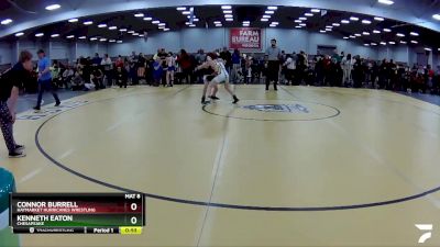 83 lbs Cons. Round 3 - Connor Burrell, Haymarket Hurricanes Wrestling vs Kenneth Eaton, Chesapeake