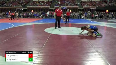 82 lbs Cons. Round 2 - Kuley Queer, Butte Wrestling Club vs Beckett Squires, Malta