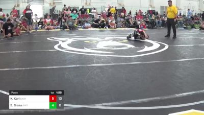 70 lbs Pools - Kasen Karl, Backyard Brawlers vs Brody Gross, Ohio Gold 24K