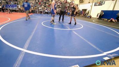 160-HWT lbs Semifinal - Ty Guthrie, Checotah Matcats vs Cooper Kennedy, Vinita Kids Wrestling