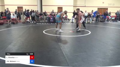 78 kg Cons 8 #2 - Logan Shanks, South Carolina vs Maolu Woiwor, Minnesota