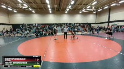 126A Round 2 - Christopher Boulom, Worland vs Kolton Bonenberger, Lander Valley