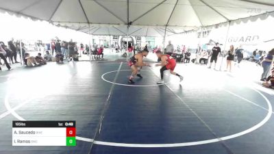 165 lbs Consolation - Andrew Saucedo, Riverside Rascals vs Isaac Ramos, Swc 760