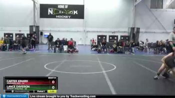 96 lbs Round 2 (8 Team) - Carter Kinard, Warhawks Red vs Lance Davidson, Armory Athletics