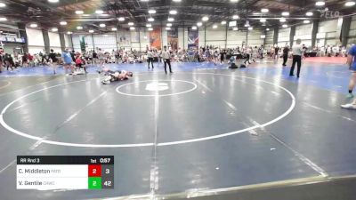 170 lbs Rr Rnd 3 - Cole Middleton, Patriot USA Wrestling Club vs Vitolli Gentile, Camp Reynolds Wrestling Club