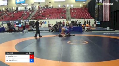 70 kg Con 8 #2 - Steve Bleise, Minnesota Storm vs Ryan Deakin, Northwestern