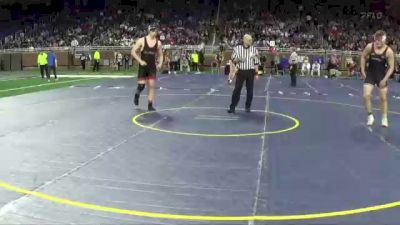 D2-215 lbs Champ. Round 1 - Adam Haselius, Northwest HS vs Gabe Day, St Mary Preparatory HS (Orchard Lake)